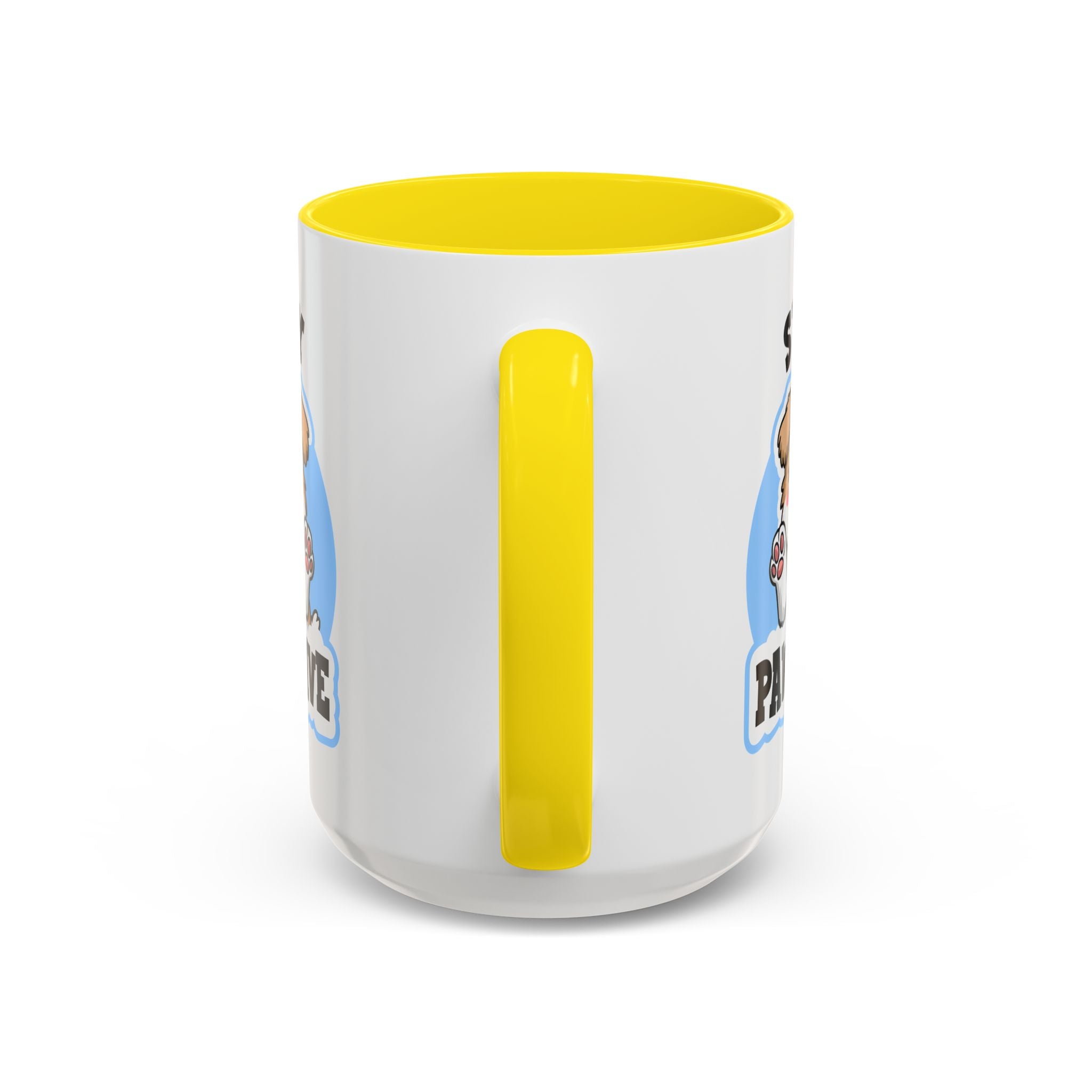 Cute Stay Pawsitive Coffee Mug - Perfect Gift for Dog Lovers mental health