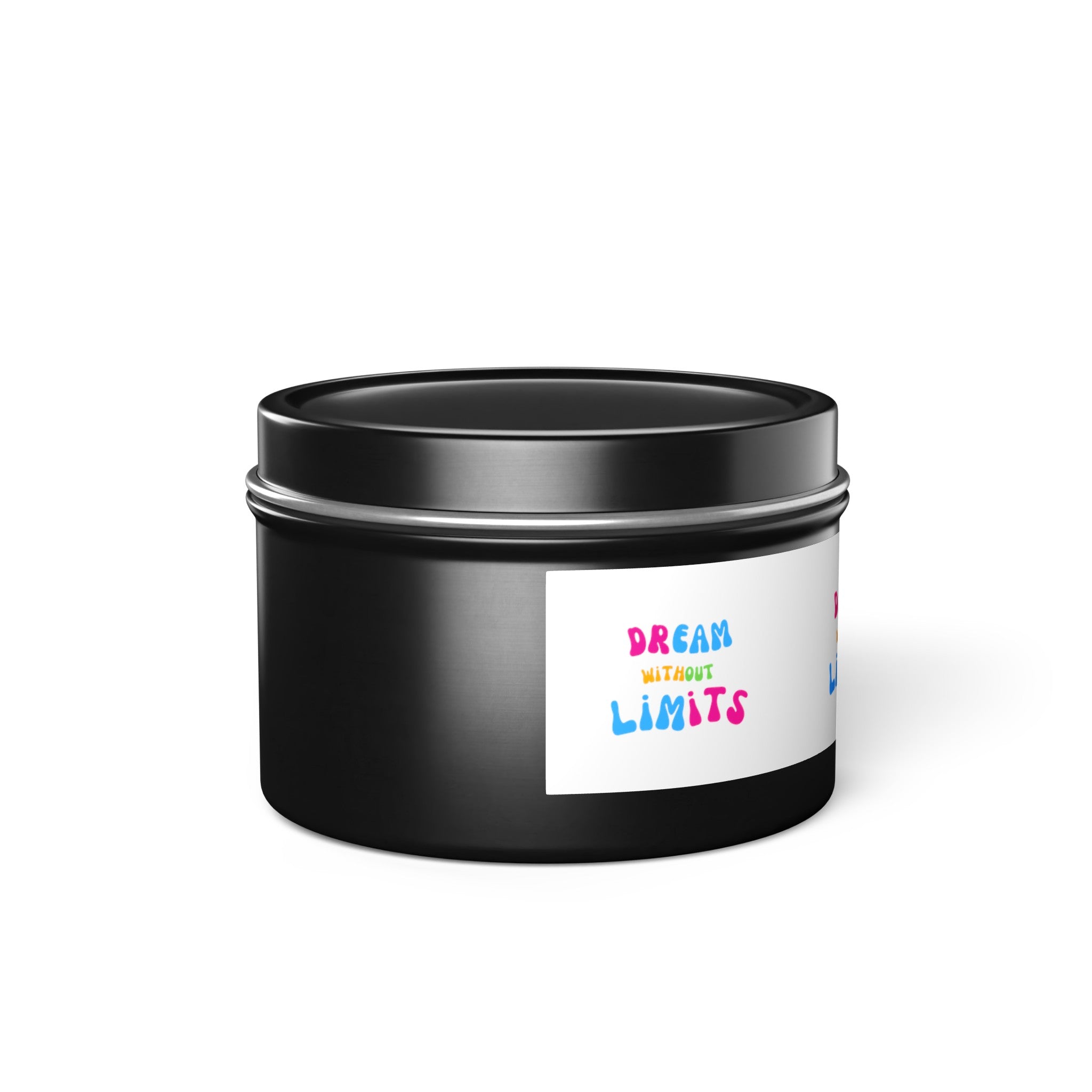 Dream without limits scented Tin Candles