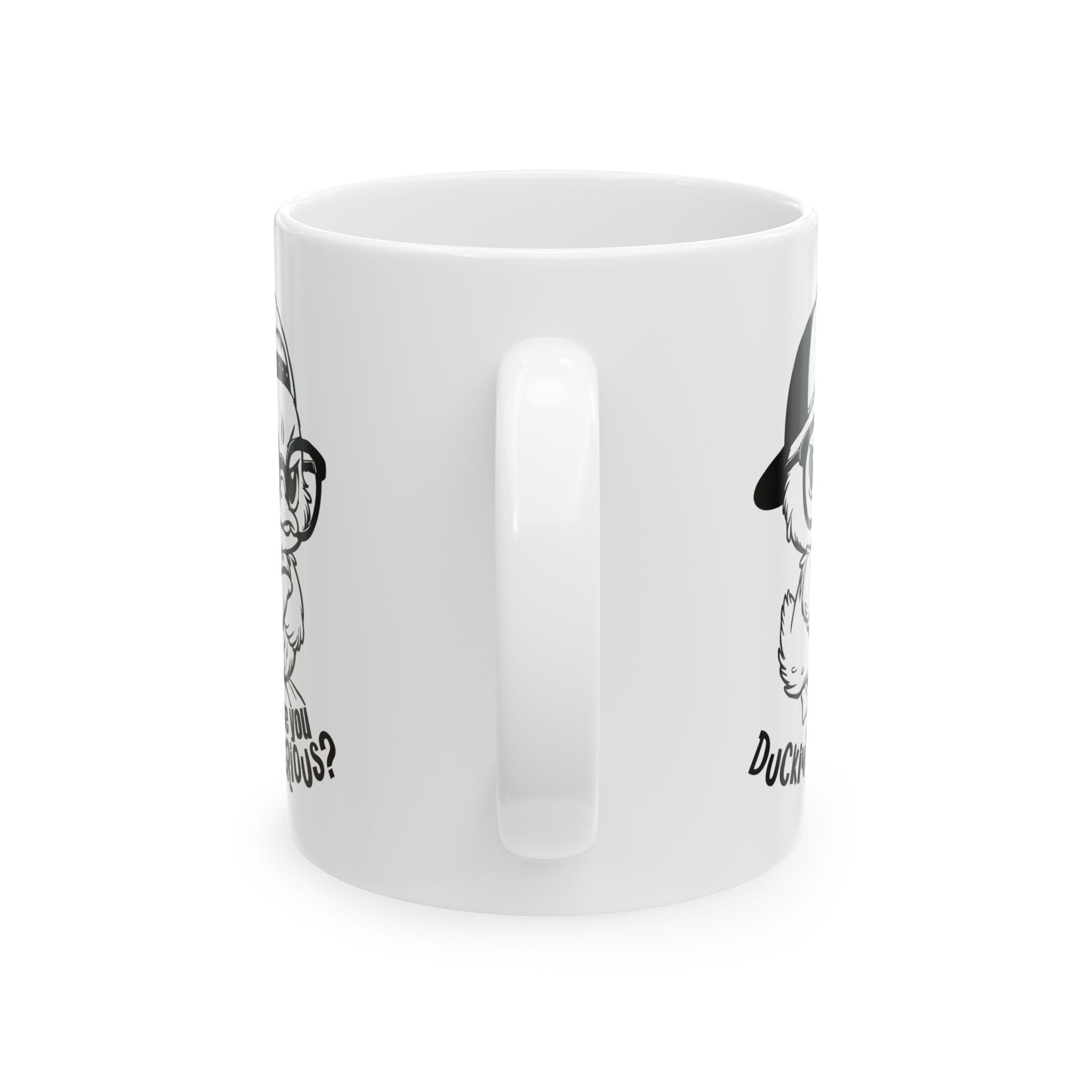 attitude Funny duck Inspired coffee Mug -  Coffee Enthusiasts, Animal Lovers, Home Decor