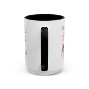 Hot Cocoa & Christmas Movie Mug, Cozy Holiday Cup, Winter Gift, Festive Beverage Container, Cute Coffee Mug