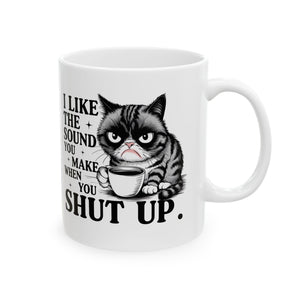 Funny attitude  Cat coffee Mug - Perfect Gift for Cat Lovers, Coffee Lovers Humor