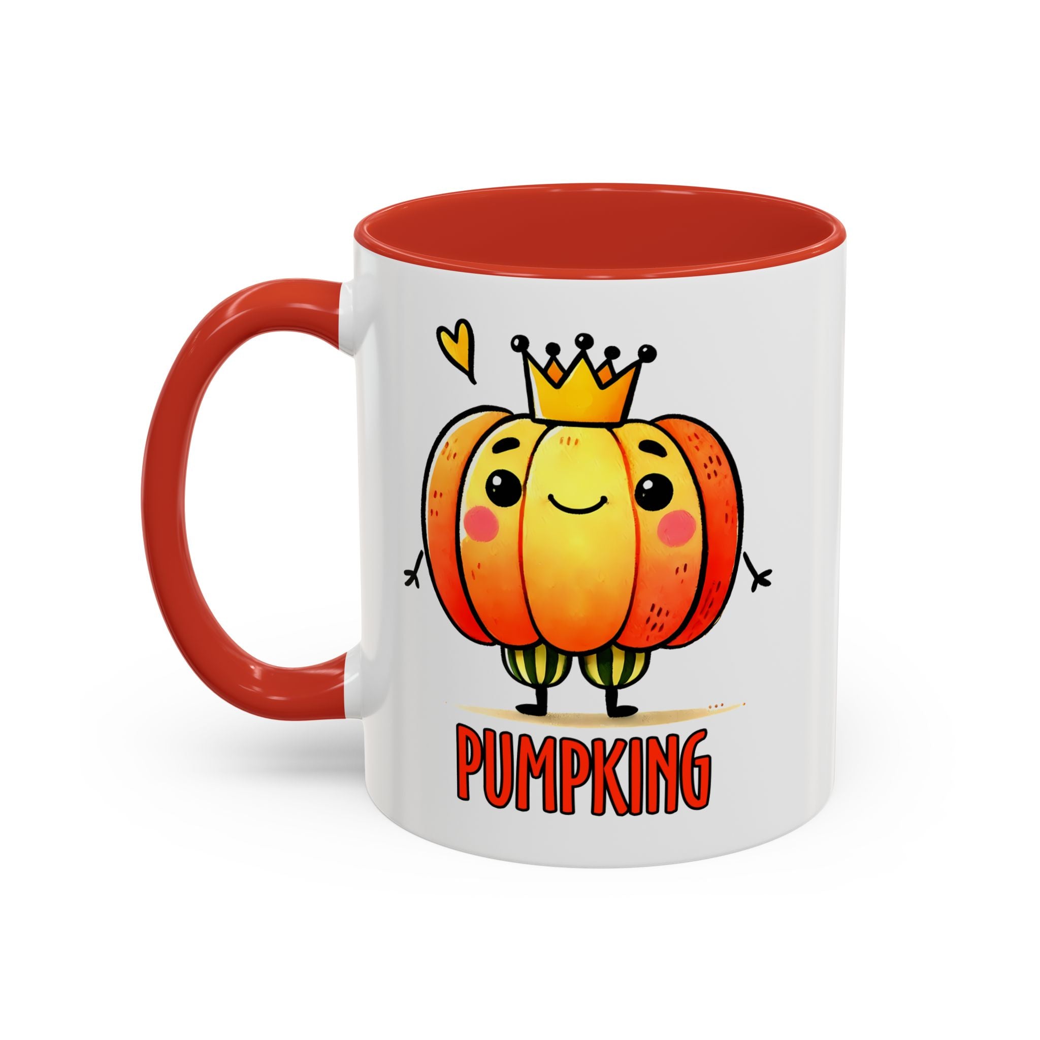 Pumpkin King Coffee Mug, Cute Mug for Fall, Halloween Decor, Gift for Pumpkin Lovers, Funny Holiday Mug, Fun Kitchenware