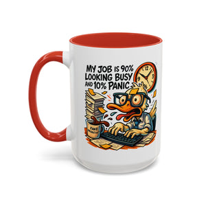 Funny Office Coffee Mug - Perfect Gift for Coworkers, Work from Home, Funny Gag Gift, Unique Desk Accessory, Humor Mug