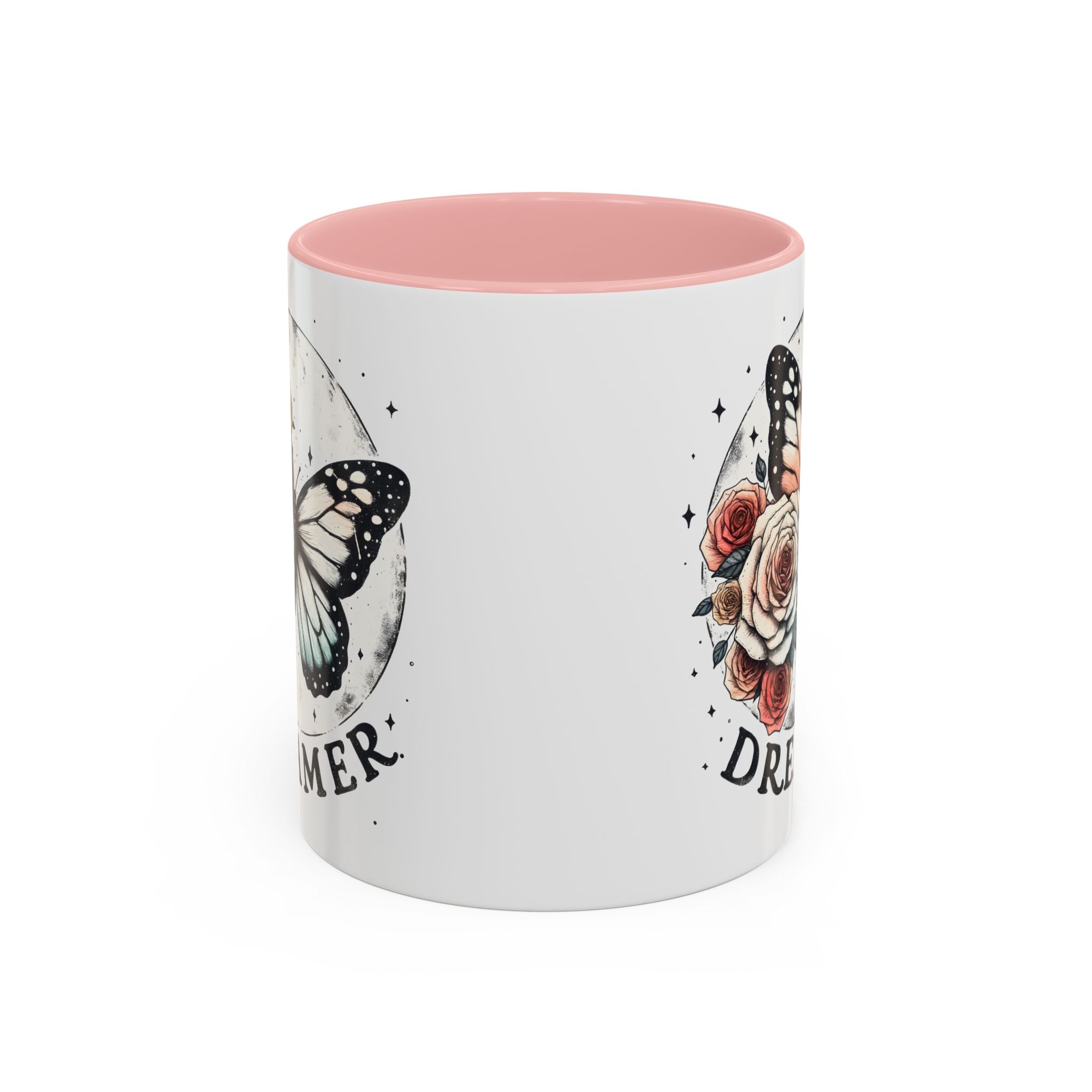 Dreamer Butterfly Coffee Mug - Stylish Accent for Creatives positive vibe freedom nature lover