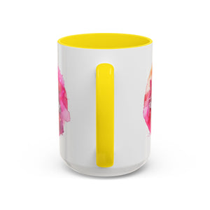 Inspirational Accent Coffee Mug with Pink Ribbon Design, Faith Hope Love Gift, Cancer Awareness Mug, Supportive Drinkware, Meaningful [...]