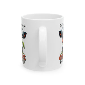 Funny Cow Coffee Mug - Cute Animal Gift  Home Decor, Unique Kitchenware, Animal Lover's Mug
