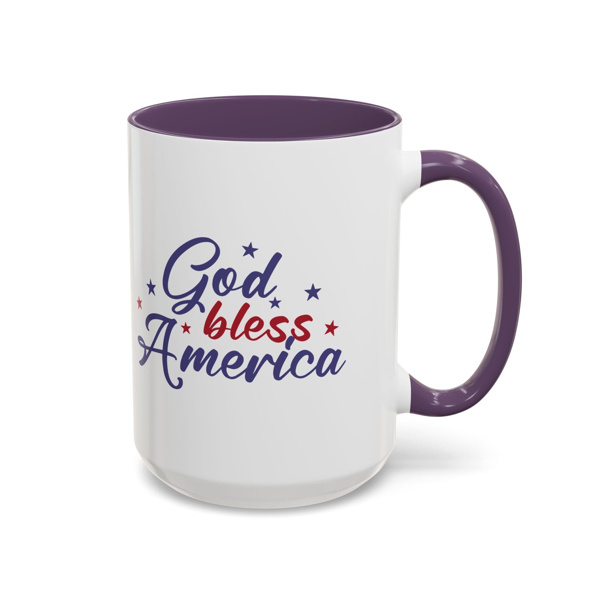 Patriotic Coffee Mug - God Bless America Design