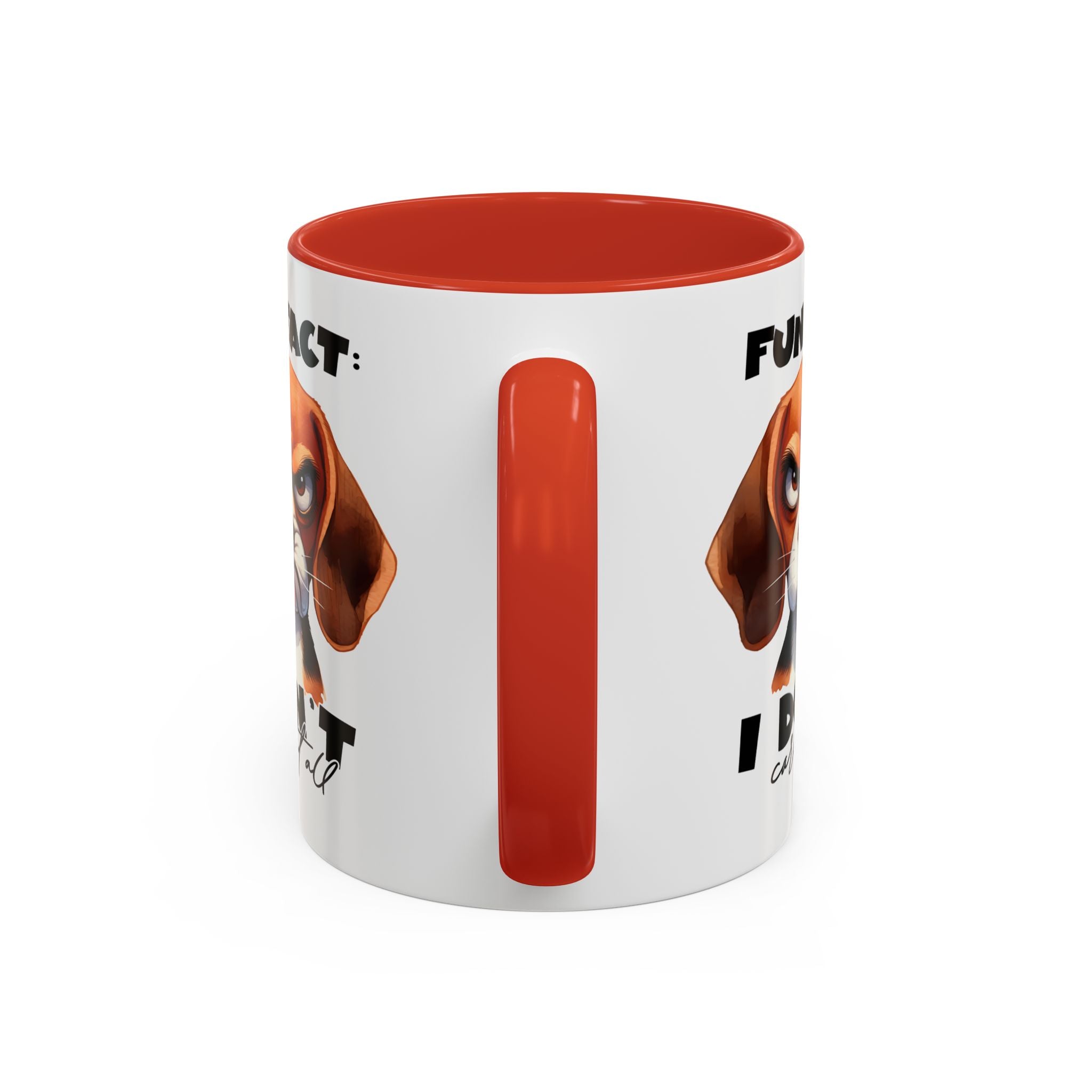 Funny Dog Accent Coffee Mug - Beagle Lover Gift, Pet Owner Present, Unique Animal Mug, Quirky Home Decor, Fun Fact Design