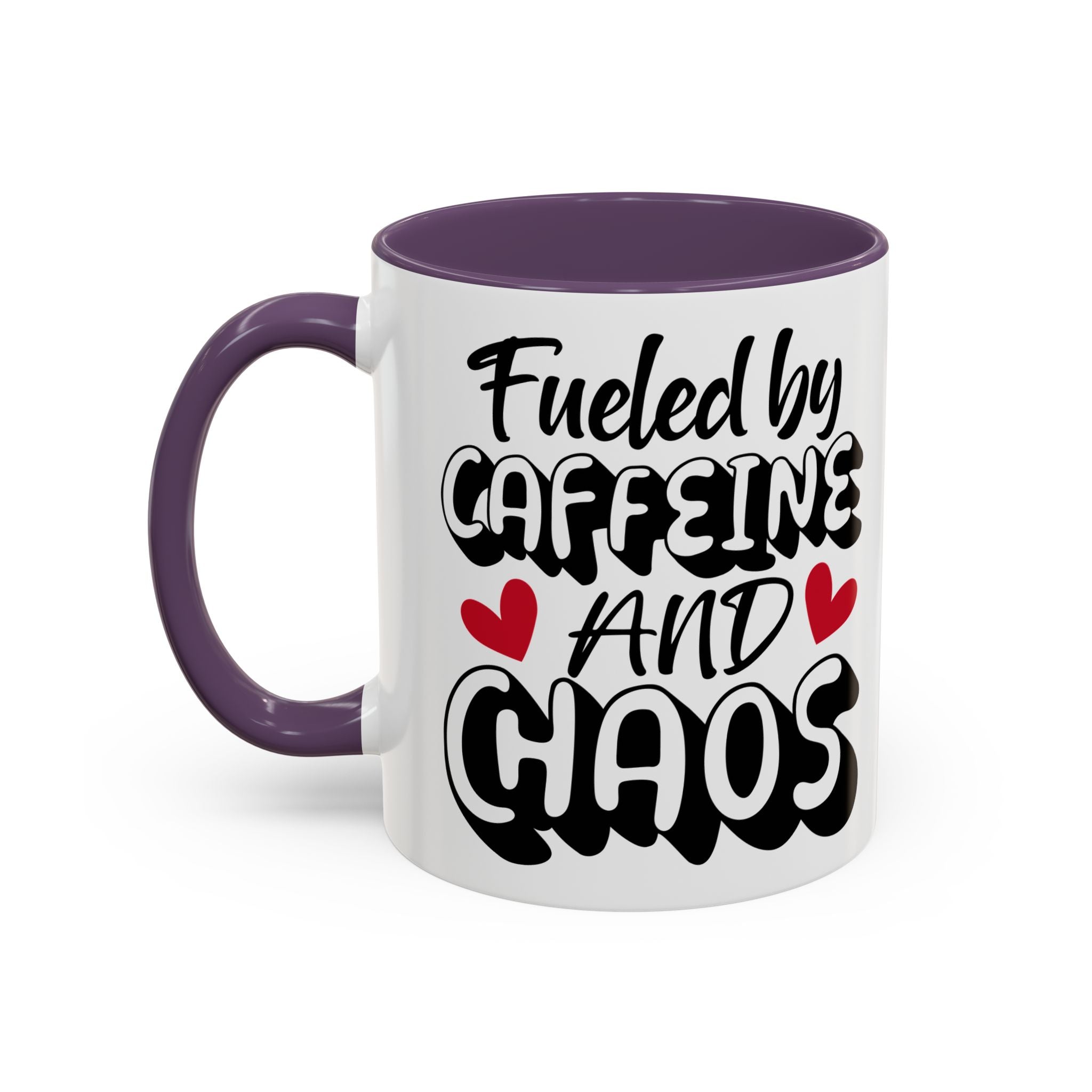 Caffeine Chaos Mug - Perfect for Coffee Lovers, Funny Gift for Friends, Home Office Essential, Birthday, Coffee Break