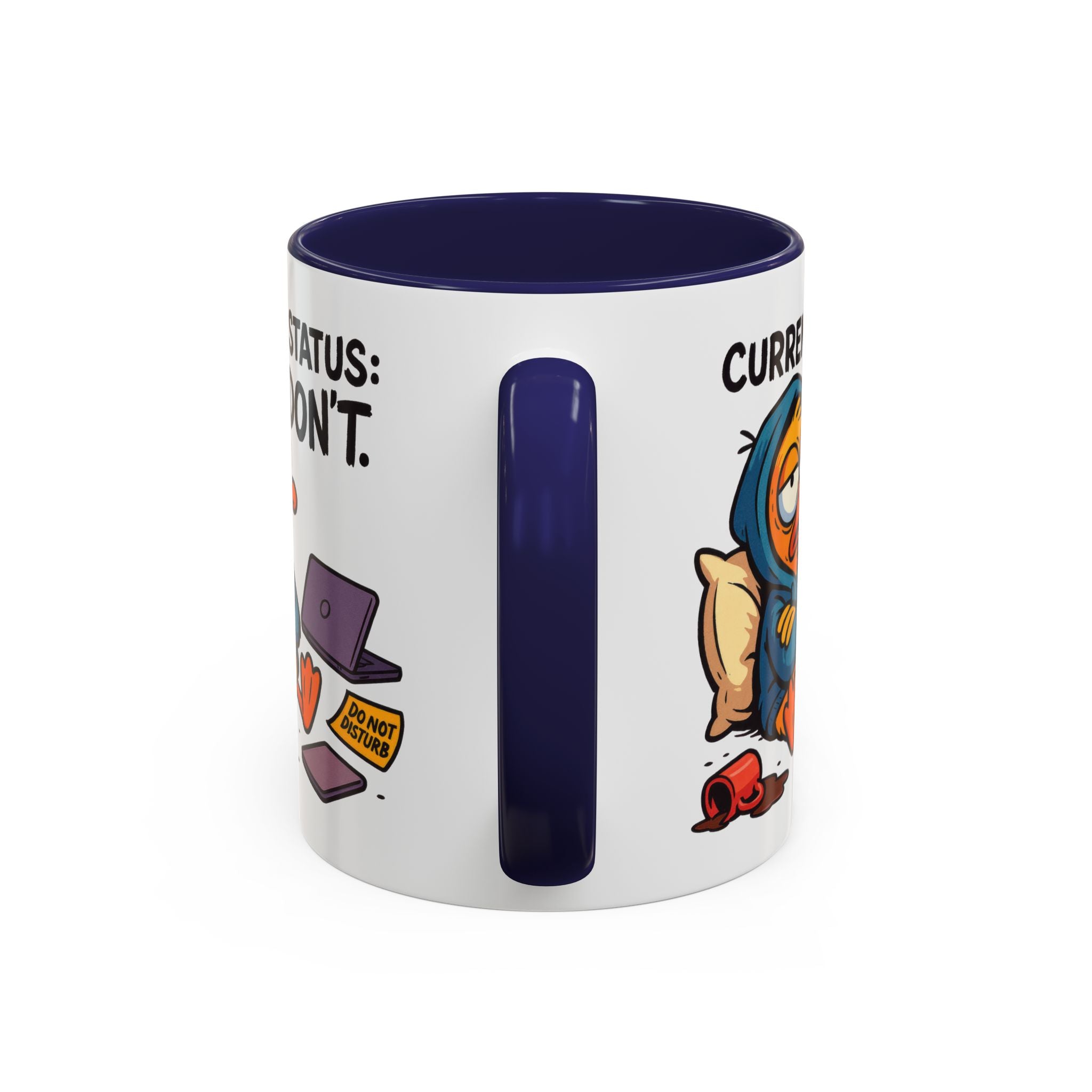 Chill Vibes Coffee Mug, Perfect for Lazy Days, Gift for Homebodies, Quirky Coffee Lover, Fun Desk Accessory, Work from Home Essentials
