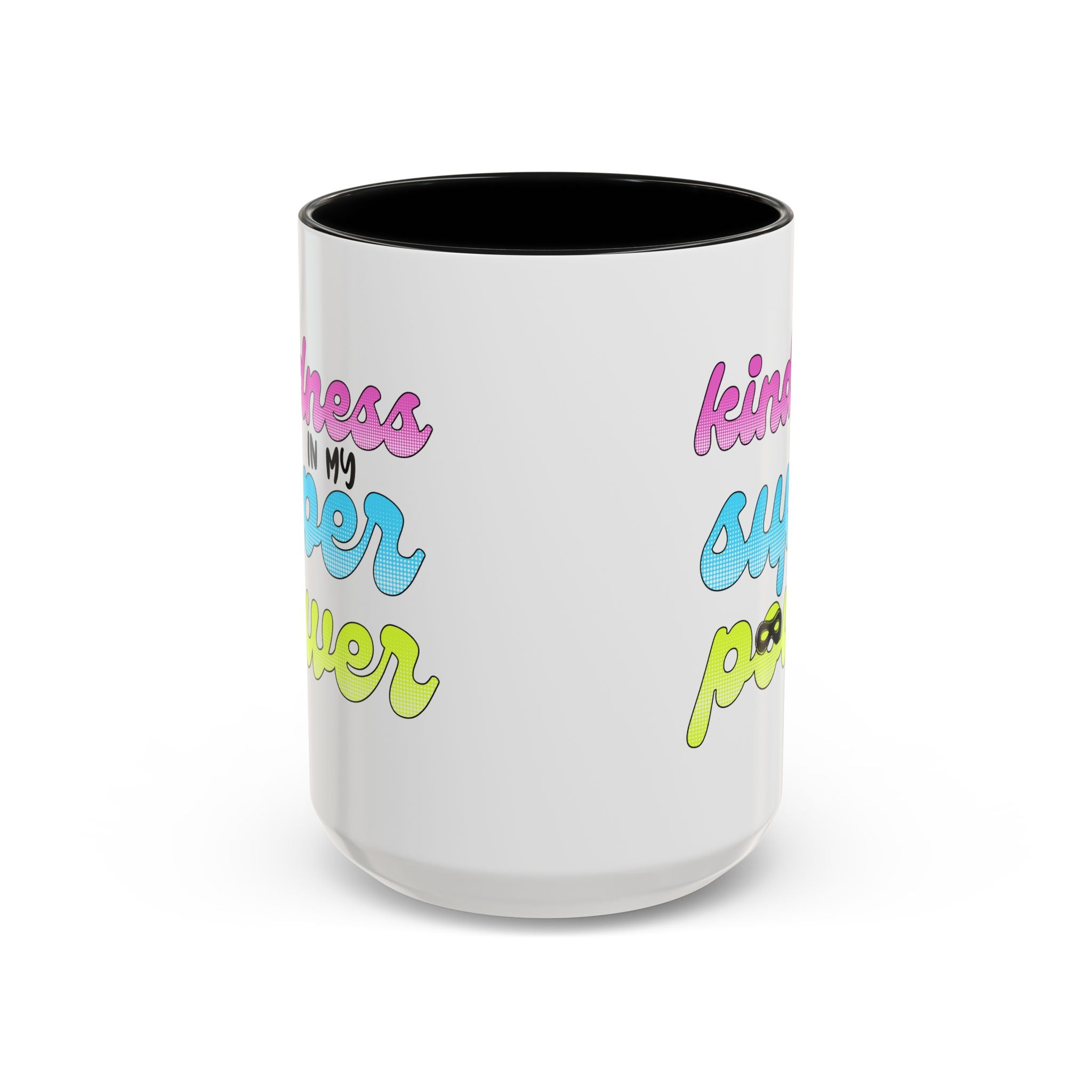 Kindness Superpower Coffee Mug, Inspirational Gift for Friends, Motivational Work Mug, Cute Drinkware for All Occasions, Unique