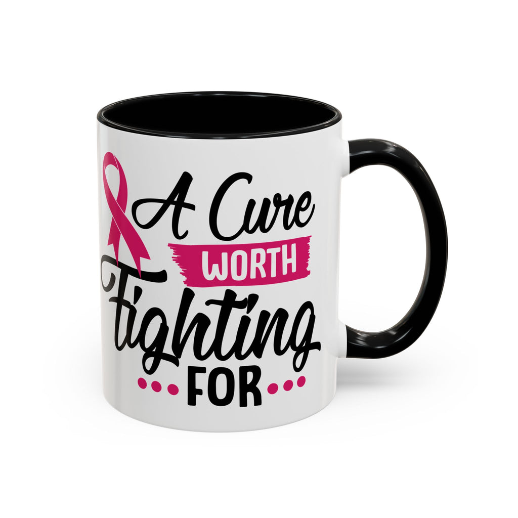 Inspirational Breast Cancer Awareness Mug, Supportive Gift for Fighters, 11oz & 15oz Coffee Cup - Perfect for Fundraisers, Hope, [...]