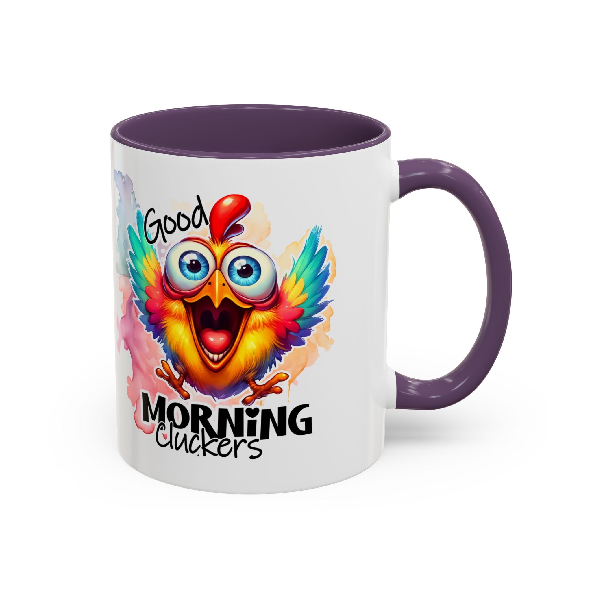 good Morning Mug with Cheerful Rooster Design - Perfect for Coffee Lovers, Gifting, Morning Routine, Kitchen Decor, Bird Enthusiasts