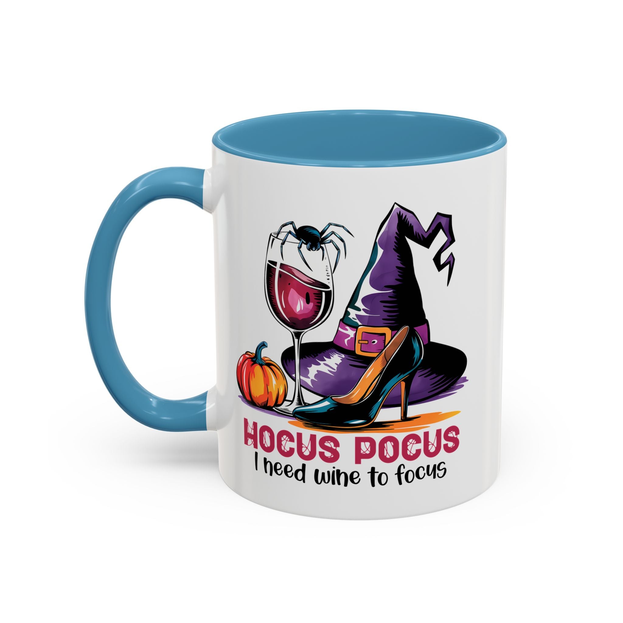 Spooky Witch Coffee Mug | Hocus Pocus Design, Unique Halloween Gift, Magic Brew Cup, Wine Lover's Mug, Cozy Autumn Decor