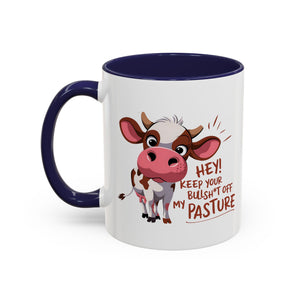Funny Cow Coffee Mug – Perfect Gift for Farmers, Cow Lovers, Humor Fans, Cute Kitchen Decor, Office Coffee Cup