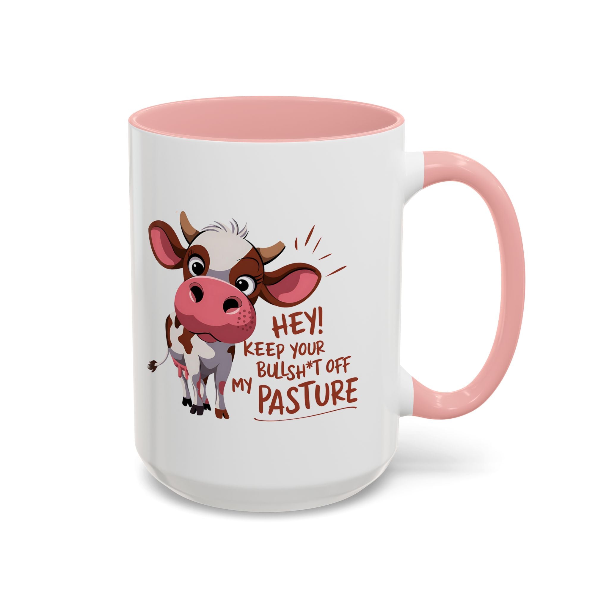Funny Cow Coffee Mug – Perfect Gift for Farmers, Cow Lovers, Humor Fans, Cute Kitchen Decor, Office Coffee Cup