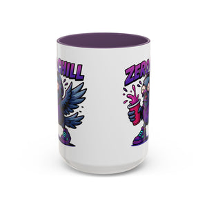 Zero Chill Accent Coffee Mug - Fun Ceramic Cup for Coffee Lovers, Unique Gift for Friends, Quirky Drinkware, Perfect for Birthdays, [...]