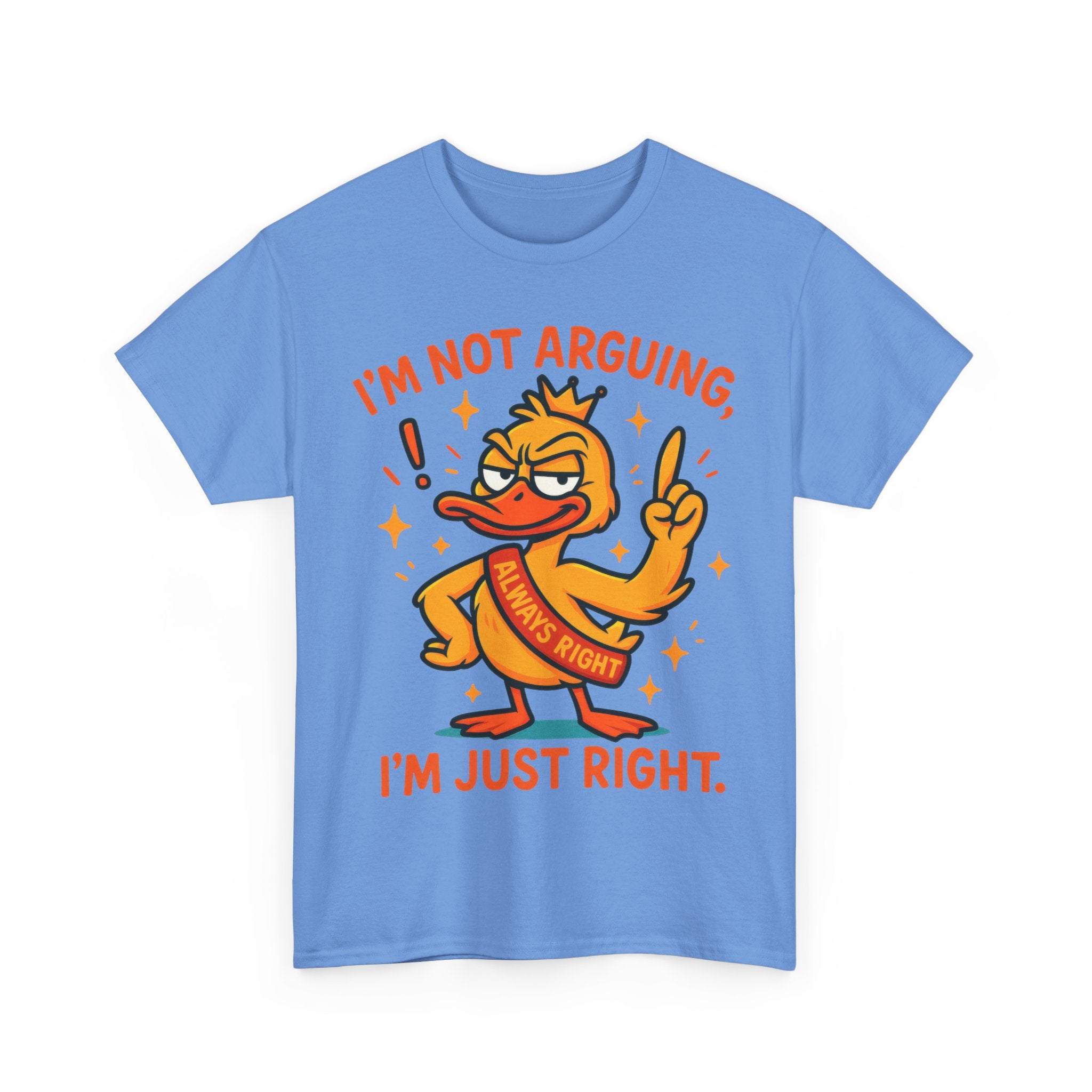 Funny attitude always right Tee, Casual Wear, Gift for Friends, Humor T-Shirt,  Loungewear, Birthday Gift