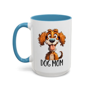 Dog Mom Mug - Perfect Gift for Pet Lovers, Funny Coffee Cup, Dog Lover Gift, Cute Kitchen Decor, Dog Parent Appreciation