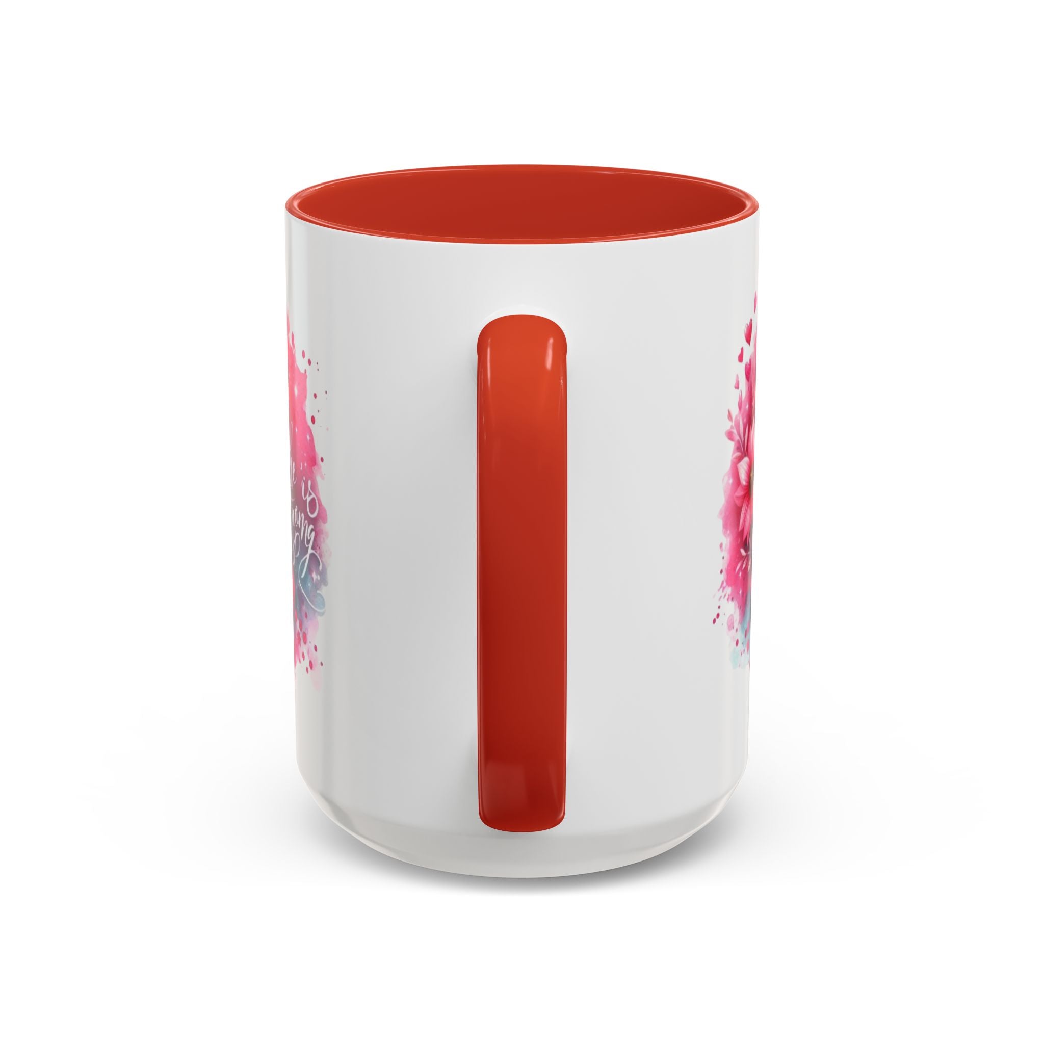 Breast Cancer Awareness Coffee Mug - Inspirational Gift, Motivational Drinkware, Supportive Cup, Pink Ribbon Design, She Is Strong
