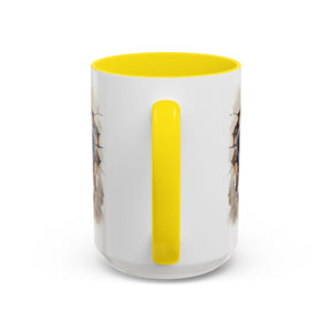 Pug In A Wall Coffee Mug - Cozy Ceramic Cup for Dog Lovers - Cute Pet Gift for Birthdays, Anniversaries, and Holidays