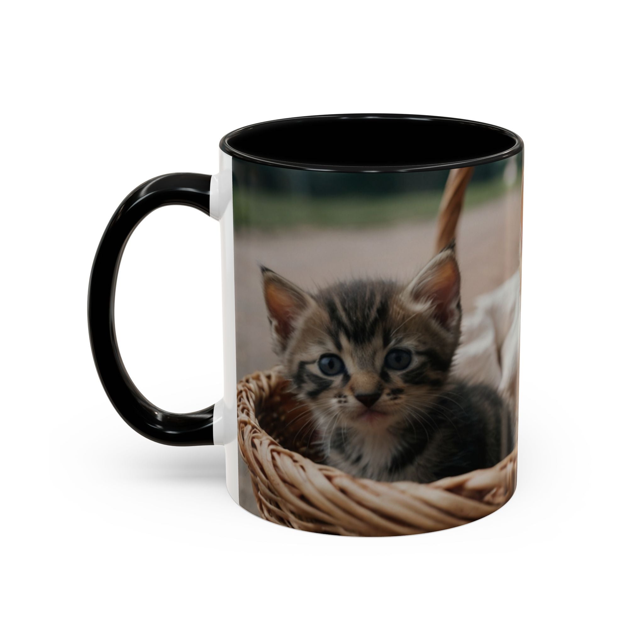 Cute Cat Accent Coffee Mug - 11oz & 15oz family of cats