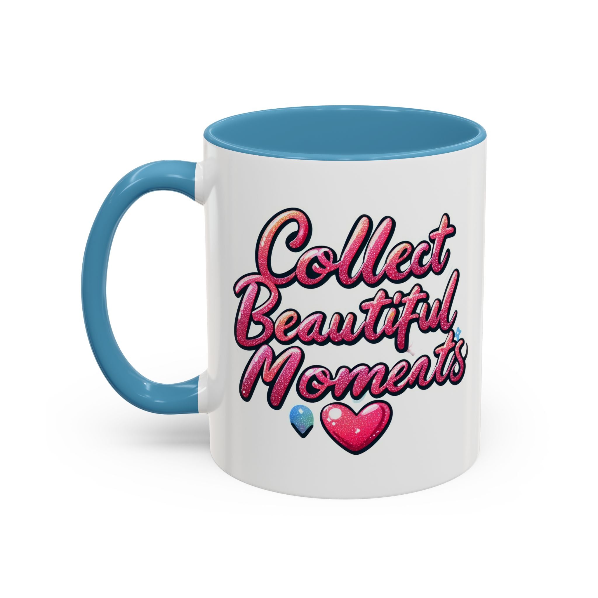 Collect Beautiful Moments Coffee Mug - 11oz & 15oz positive vibe love heart cup