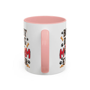 Best Dog Mom Ever Coffee Mug - Perfect Gift for Dog Lovers, Pet Moms, Animal Lovers, Dog-Themed Kitchen Decor, Best Friend Gift
