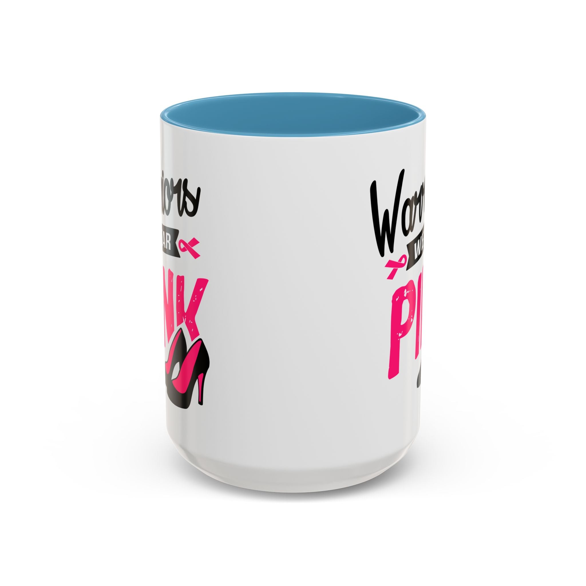 Breast Cancer Awareness Coffee Mug, Inspirational Gift, Warrior Mug, Pink Ribbon Awareness, Supportive Beverage Cup