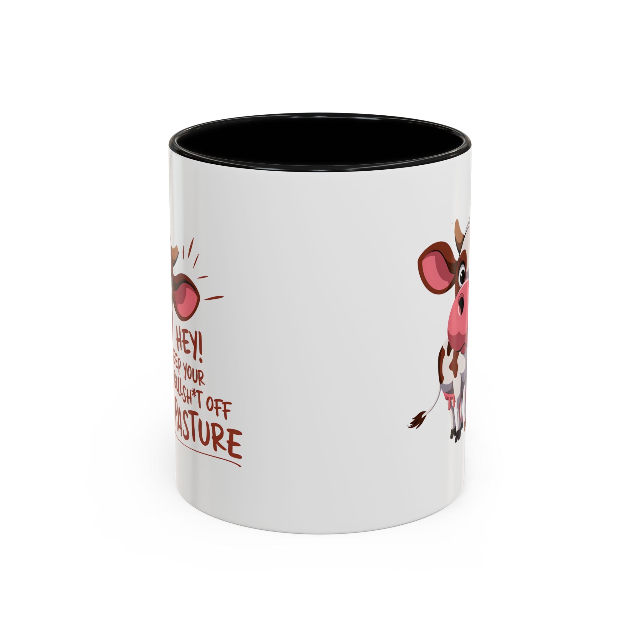 Funny Cow Coffee Mug – Perfect Gift for Farmers, Cow Lovers, Humor Fans, Cute Kitchen Decor, Office Coffee Cup