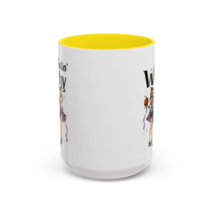 Witchy Accent Coffee Mug - Spooky Halloween Mug, Witchy Decor, Gift for Her, Fall Coffee Cup, Party Mug