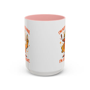 Funny attitude Duck Coffee Mug, I'm Not Arguing I'm Just Right Mug,  Gift for Coffee Lovers,  Birthdays