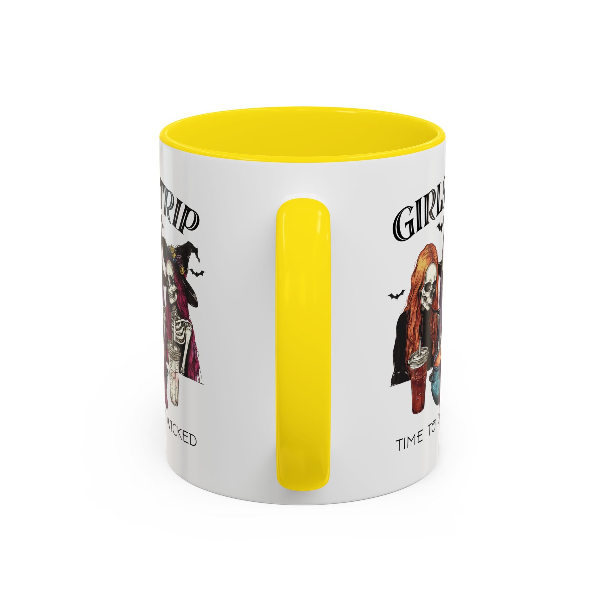 Wicked Girls Trip Coffee Mug, Halloween Gift, Spooky Vibes, Friends Gatherings, Witchy Decor, Fun Drinking Mug