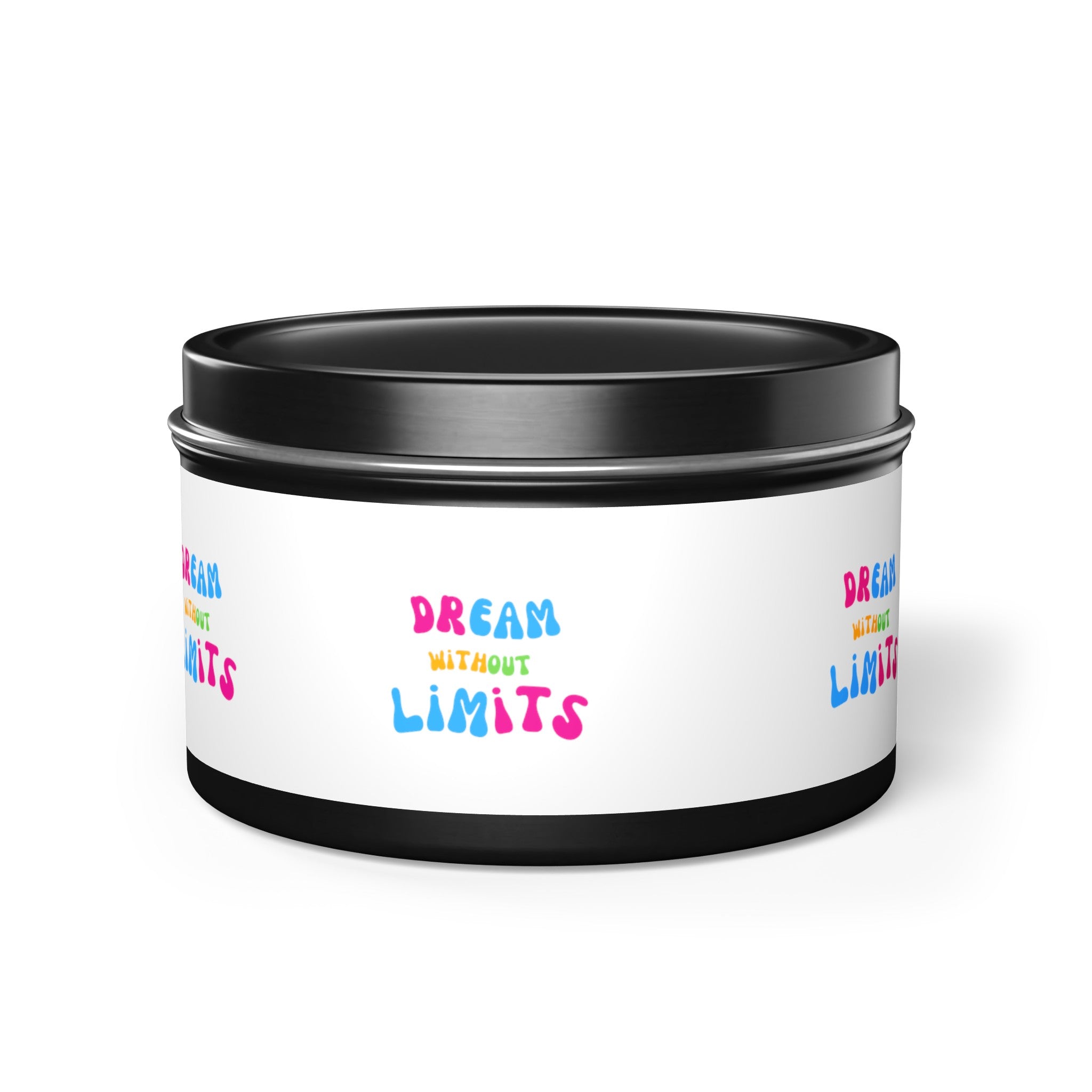 Dream without limits scented Tin Candles