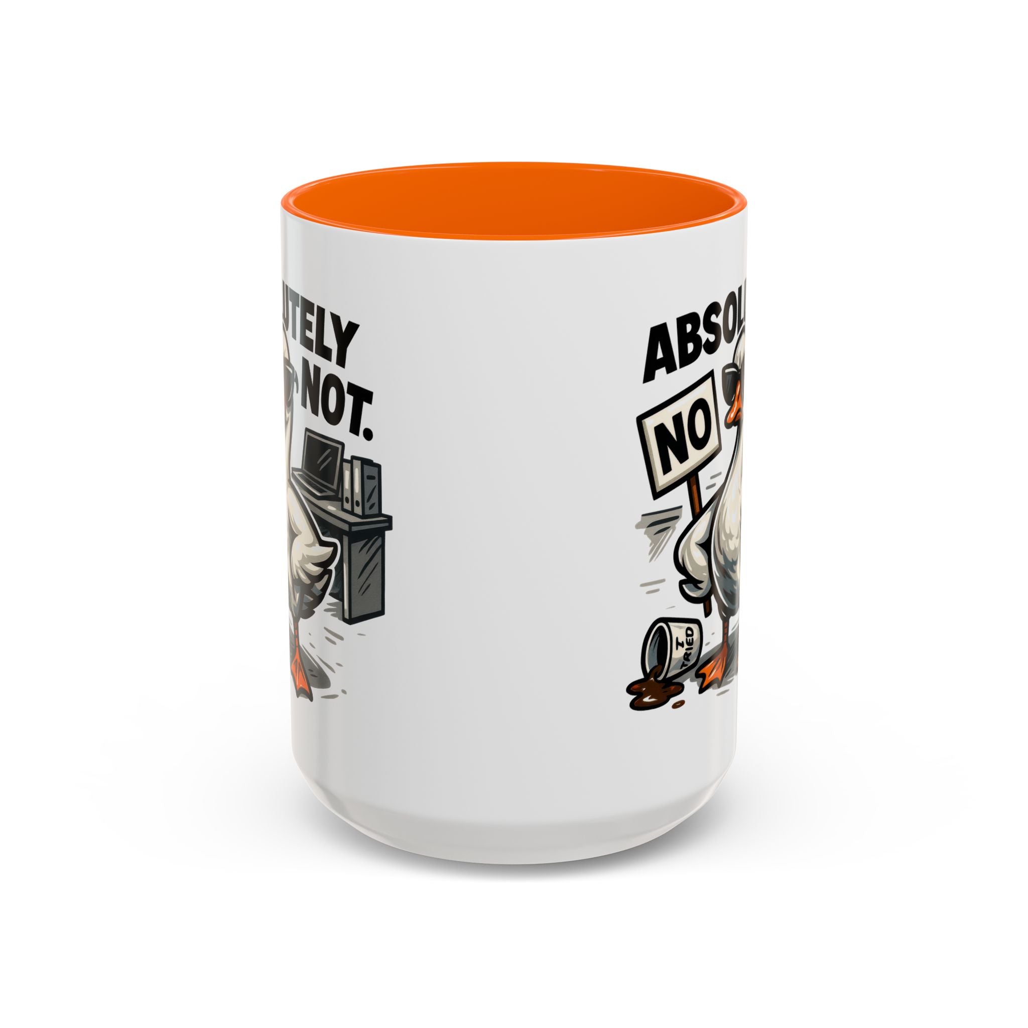 Sassy Coffee Mug, Humorous Gift for Geese Lovers, Fun Office Desk Decor, Funny Animal Cup, Quirky Kitchenware
