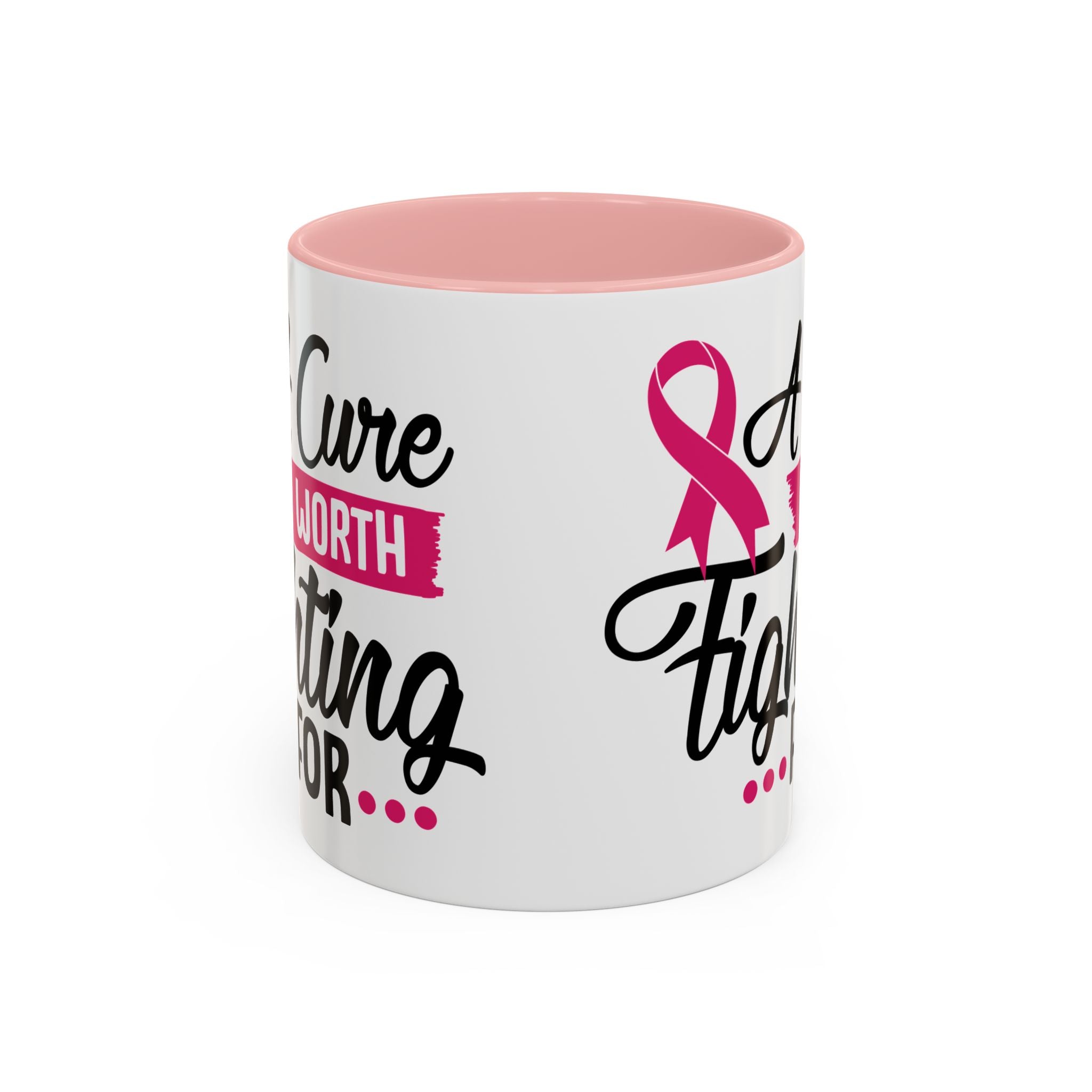 Inspirational Breast Cancer Awareness Mug, Supportive Gift for Fighters, 11oz & 15oz Coffee Cup - Perfect for Fundraisers, Hope, [...]