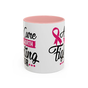 Inspirational Breast Cancer Awareness Mug, Supportive Gift for Fighters, 11oz & 15oz Coffee Cup - Perfect for Fundraisers, Hope, [...]