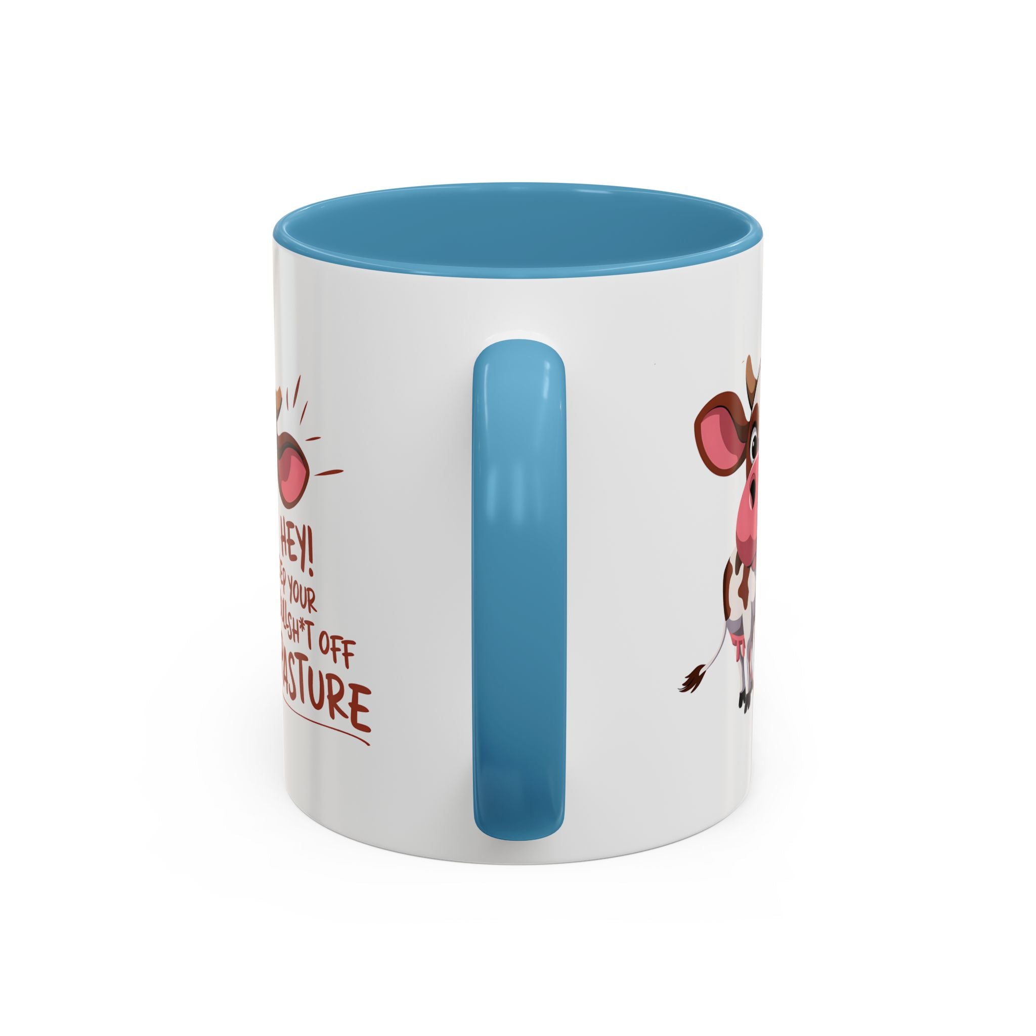 Funny Cow Coffee Mug – Perfect Gift for Farmers, Cow Lovers, Humor Fans, Cute Kitchen Decor, Office Coffee Cup