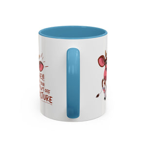 Funny Cow Coffee Mug – Perfect Gift for Farmers, Cow Lovers, Humor Fans, Cute Kitchen Decor, Office Coffee Cup