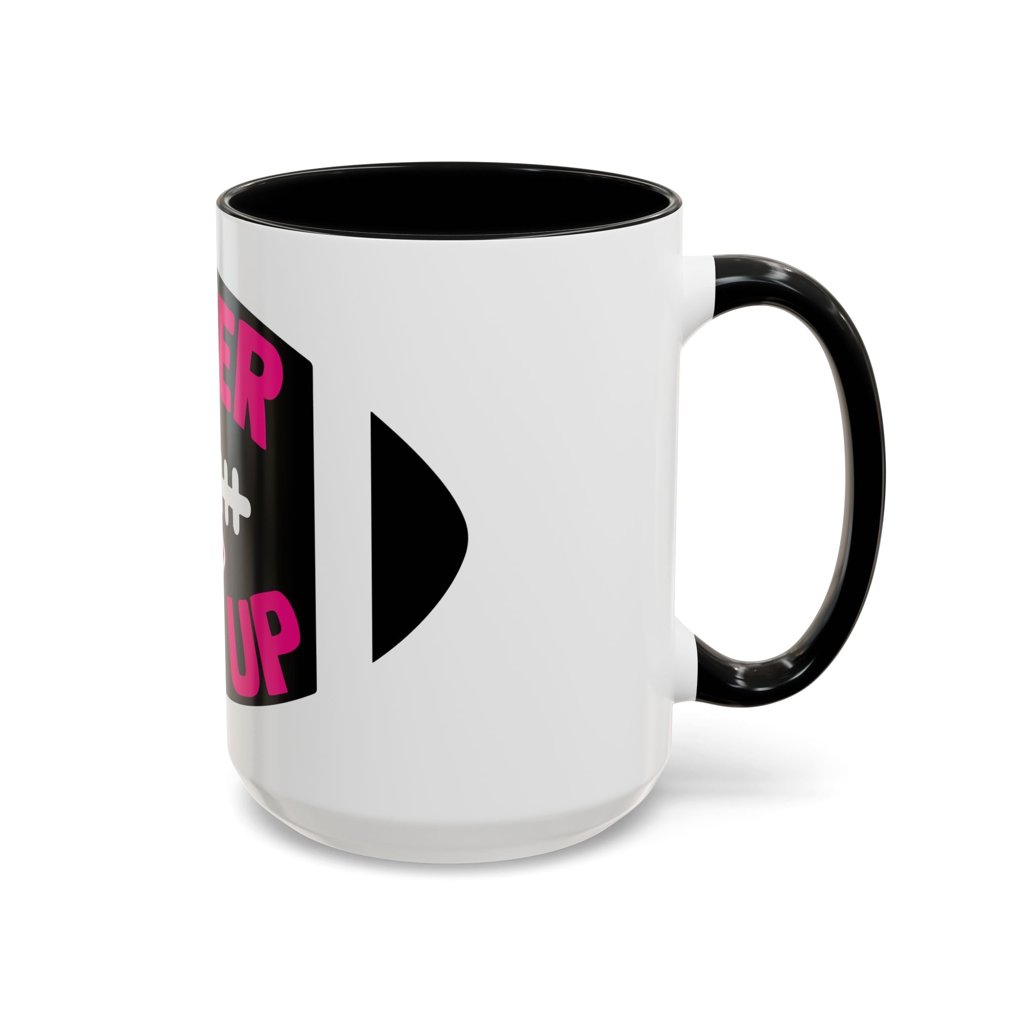 Inspirational Breast Cancer Awareness Coffee Mug - Never Give Up, Motivational Gift, Supportive Keepsake, Home or Office Decor