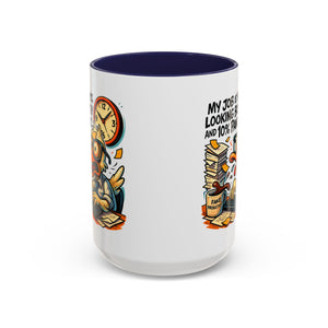Funny Office Coffee Mug - Perfect Gift for Coworkers, Work from Home, Funny Gag Gift, Unique Desk Accessory, Humor Mug