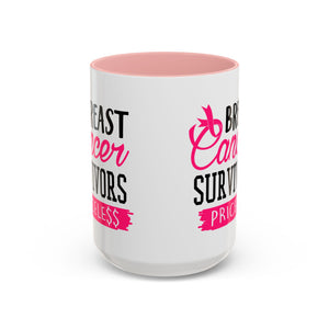 Breast Cancer Survivors Coffee Mug, Inspirational Cancer Gift, Supportive Awareness Mug, Gift for Survivors, Encouraging Morning Coffee