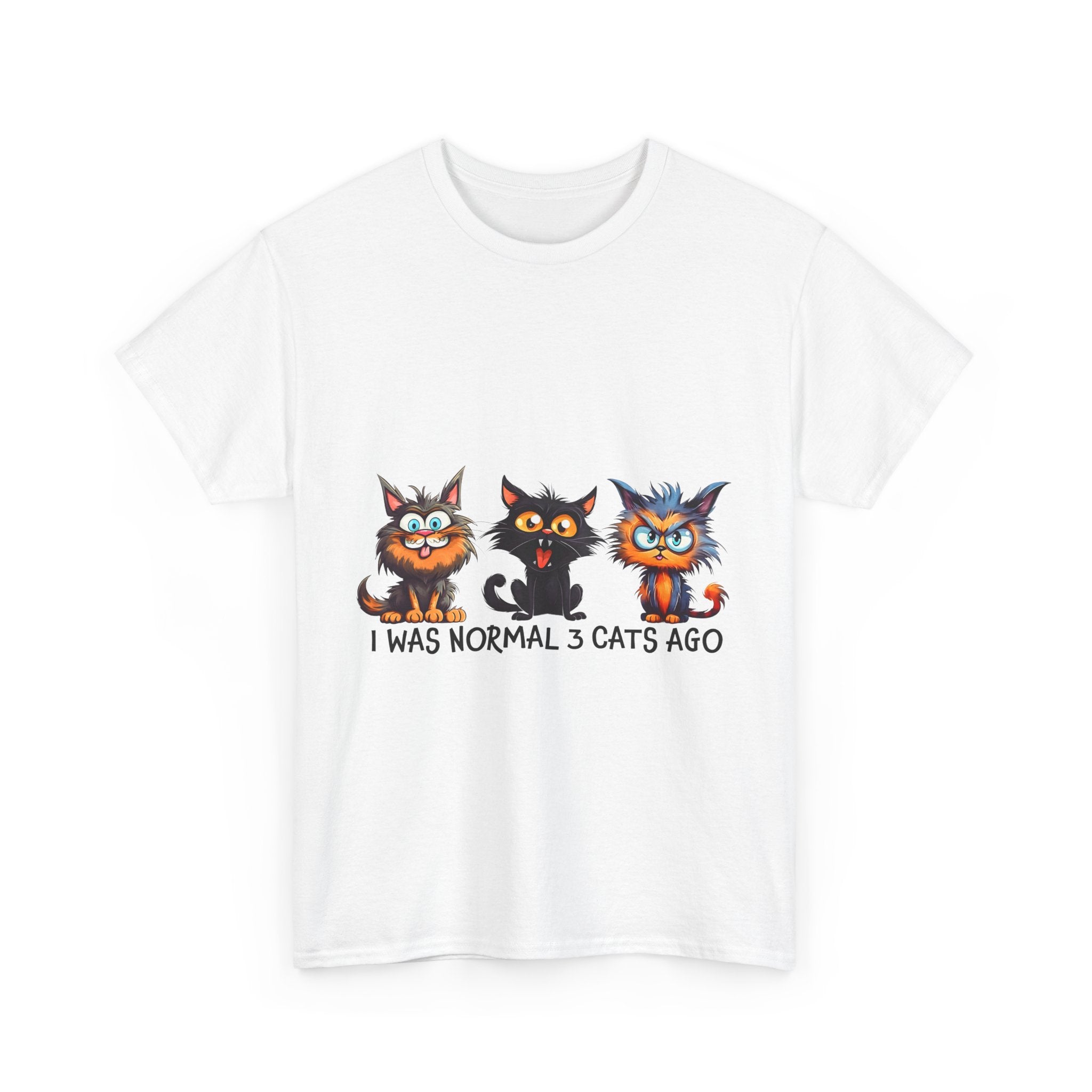 Funny Cat Lovers Tee - I Was Normal 3 Cats Ago, Unisex Shirt for Pet Owners, Cat Mom Gift, Cute Animal Tee, Cat-Themed Humor, Birthday [...]