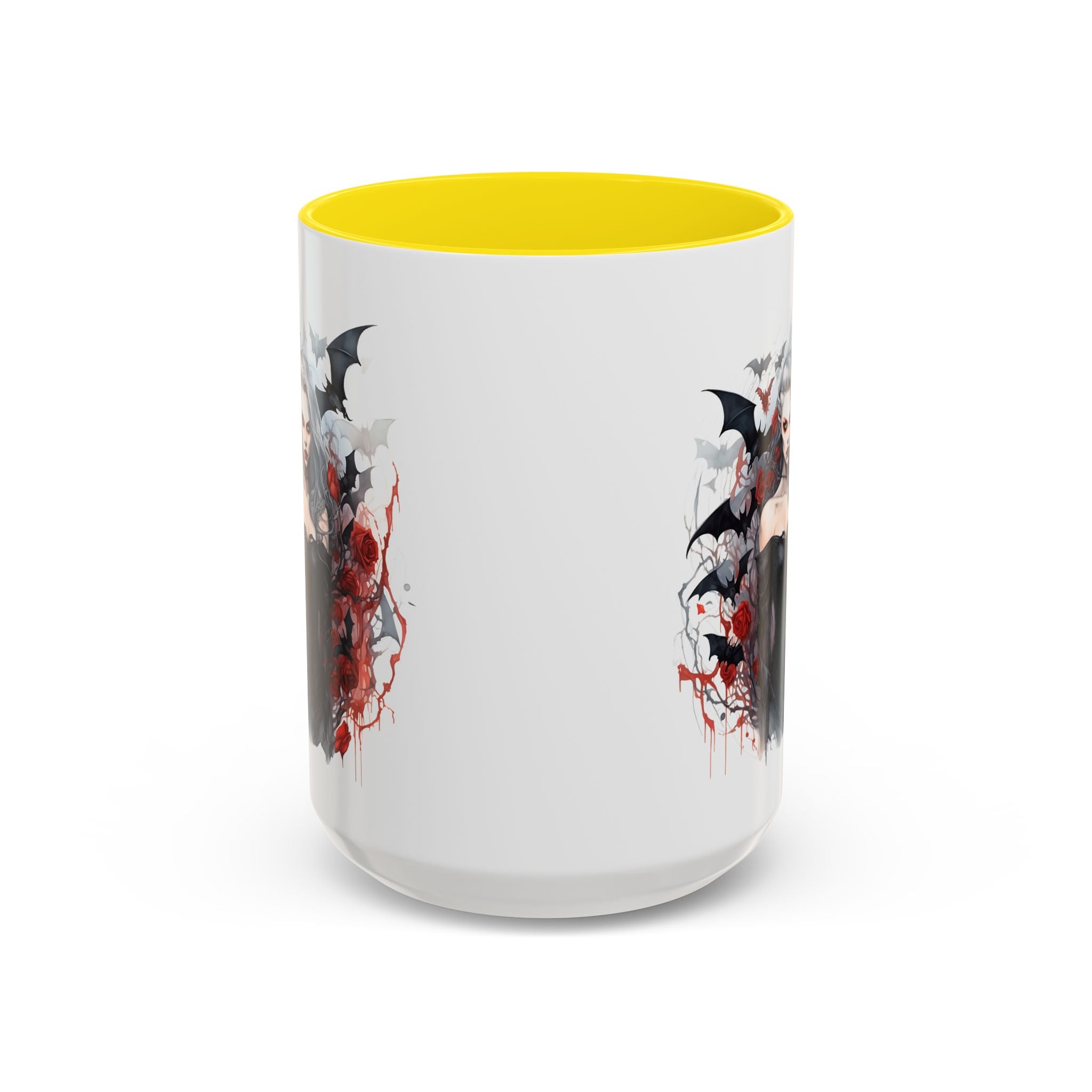 Gothic Coffee Mug, Dark Aesthetic Cup, Halloween Drinkware, Vampire Themed Gift, Horror Mug, Witchy Kitchen Decor
