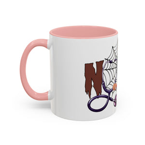 halloween nurse Accent Coffee Mug (11, 15oz) spooky