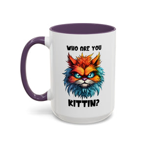 sarcasm funny  Cat Coffee Mug, Unique Gift for Cat Lovers, Fun Kitchen Decor, Perfect for Birthdays, Holidays, - 'Who Are [...]