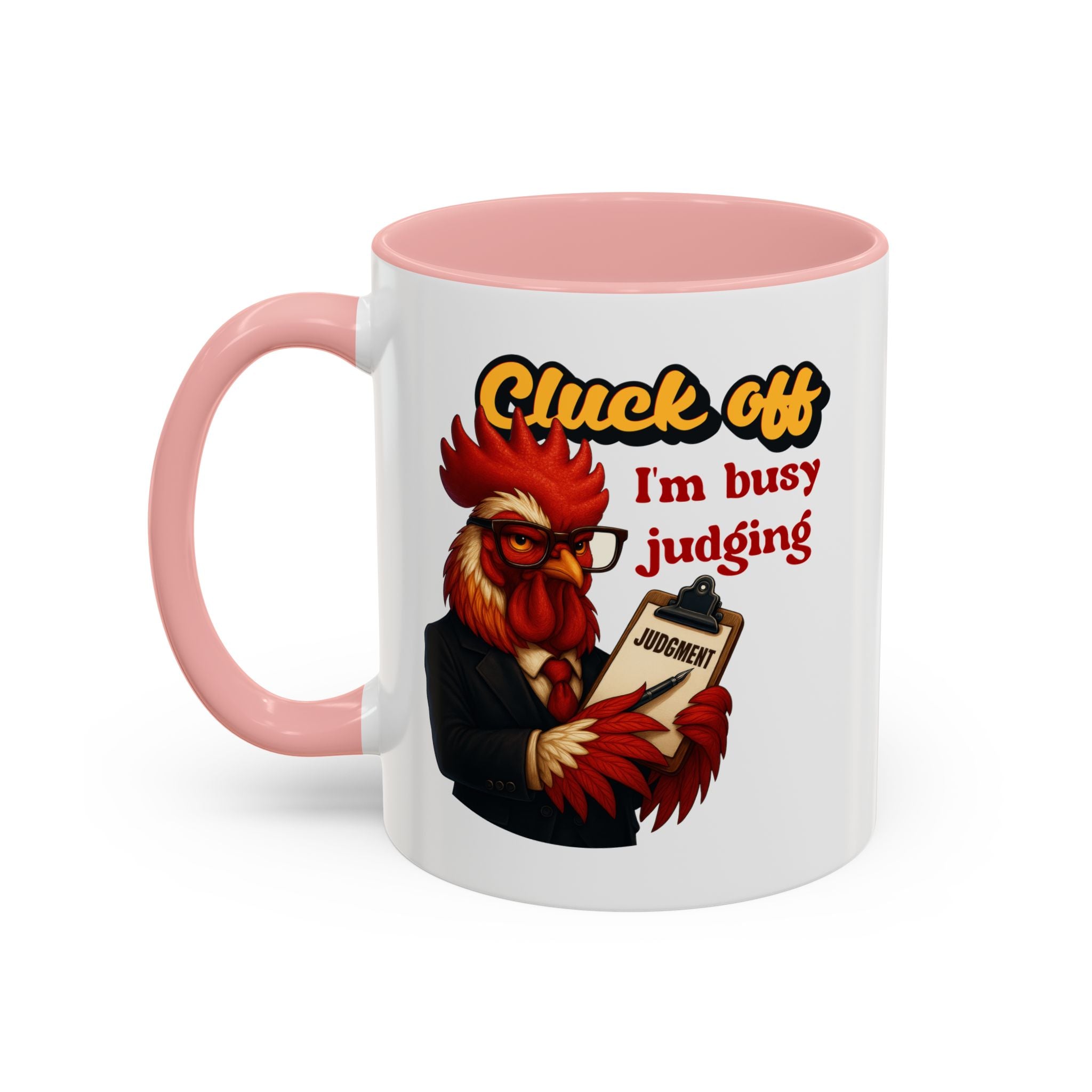 Funny Cluck Off Coffee Mug - Perfect for Chicken Lovers, Gag Gifts, Office Humor, and Birthdays