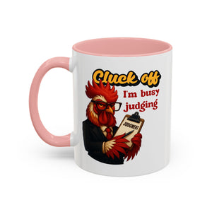 Funny Cluck Off Coffee Mug - Perfect for Chicken Lovers, Gag Gifts, Office Humor, and Birthdays