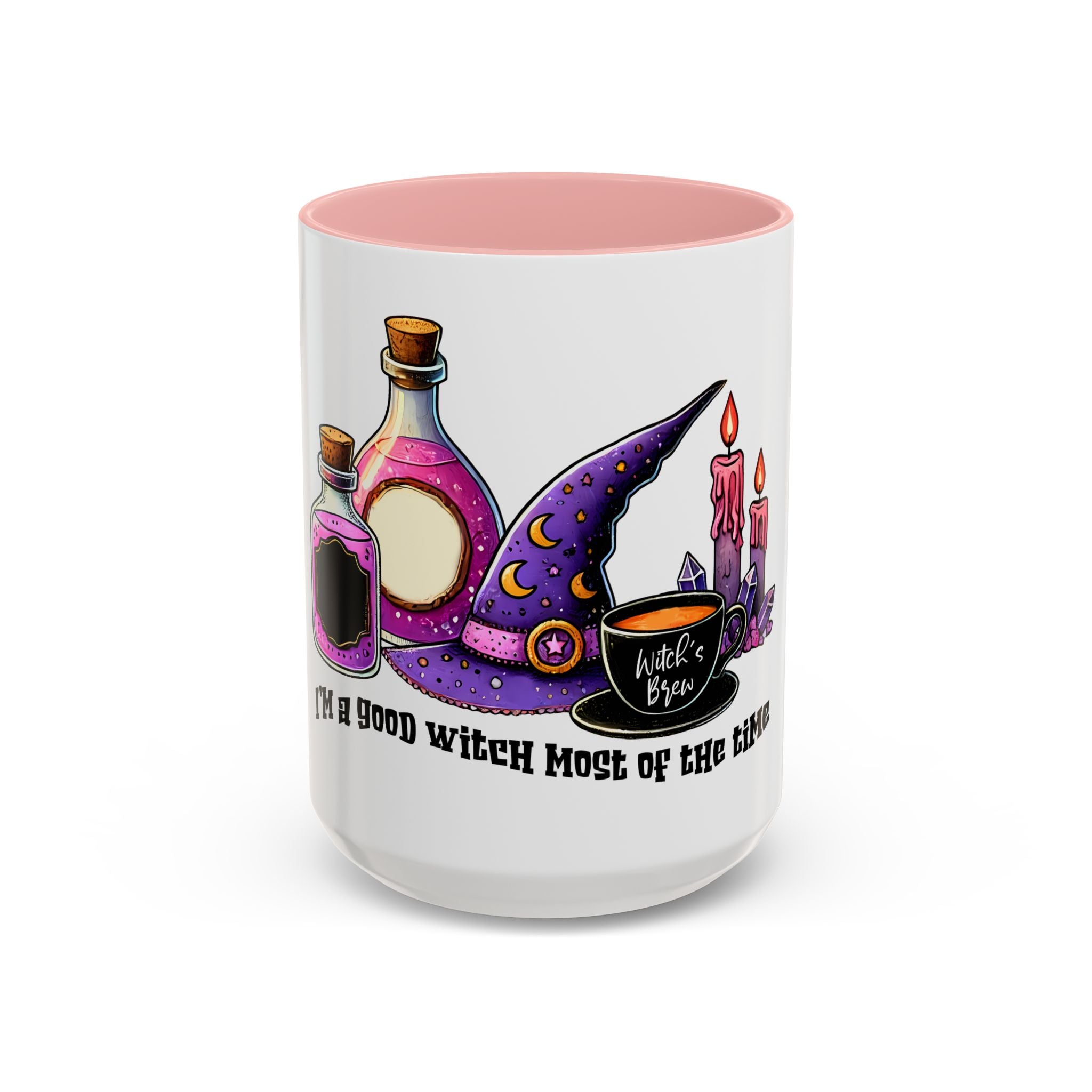 Halloween good witch Accent Coffee Mug (11, 15oz)