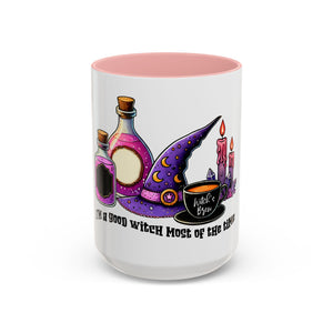 Halloween good witch Accent Coffee Mug (11, 15oz)